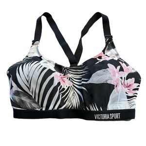 Victoria's Secret Black Sports Bra Size 34DD